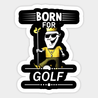Funny Golfing Golf Quote Sticker